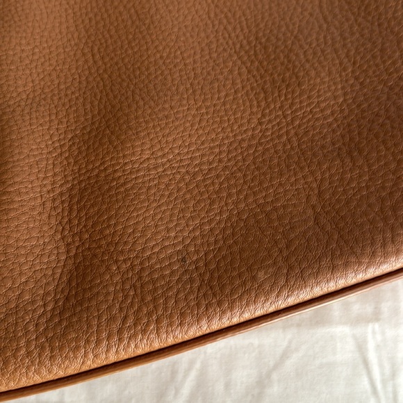 Tory Burch Tan Marion Leather Center Zip tote - Picture 7 of 7